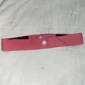 Pink lululemon headband